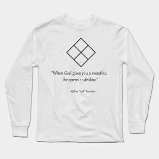 Red's Philosophy (Shorter Version) Long Sleeve T-Shirt